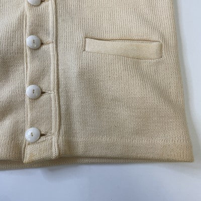 Vintage Bucky Warren Football Varsity Letterman Wool Cardigan Sweater Medium