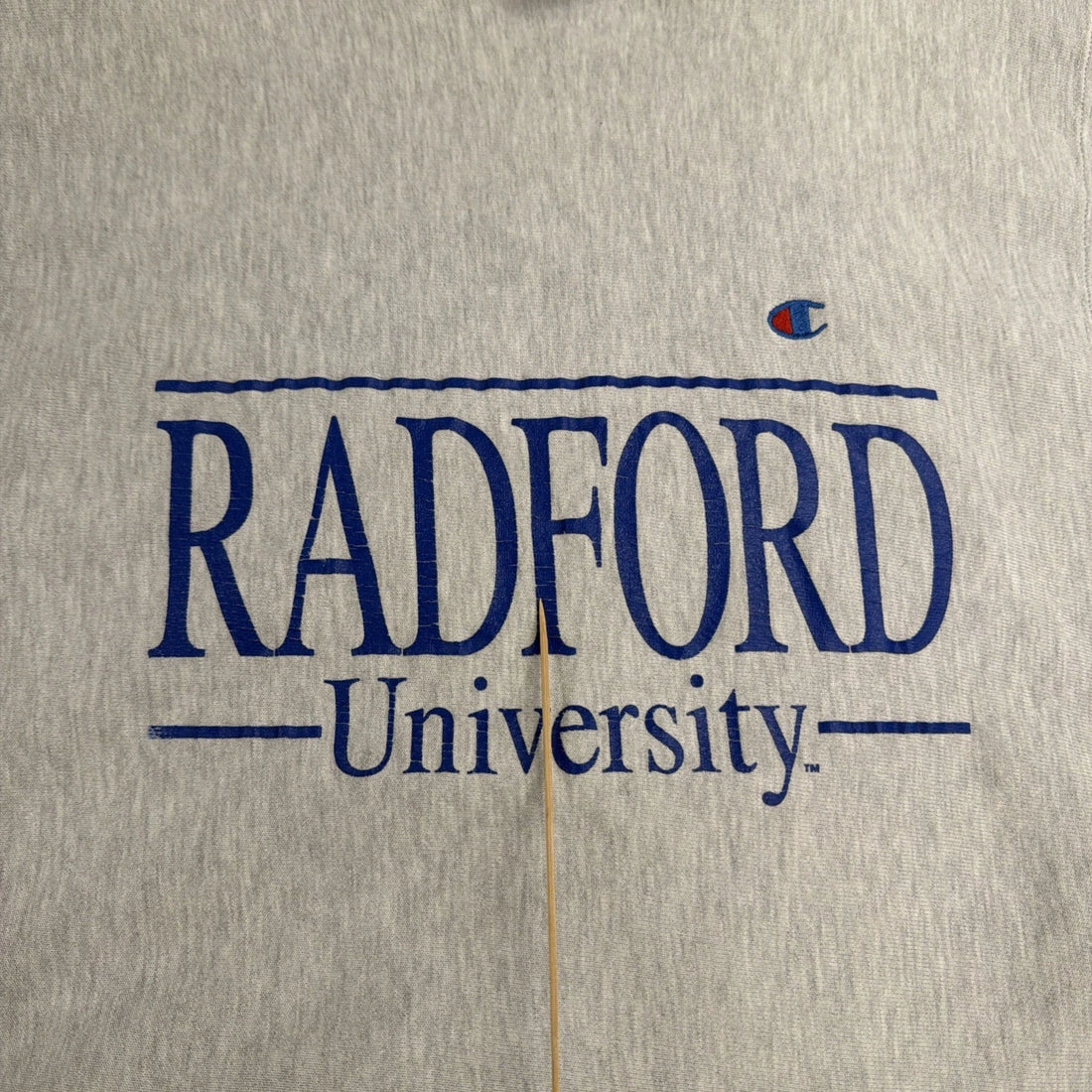 Vintage Radford University Champion Reverse Weave Crewneck Sweatshirt XL 90s