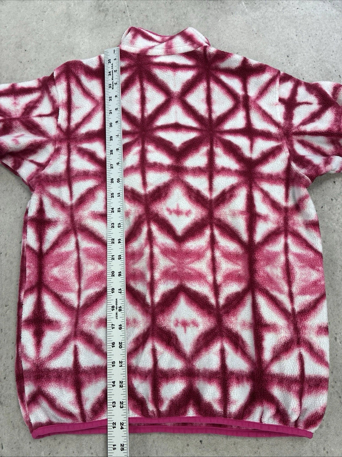 Patagonia Diamond Dancer Synchilla Snap T Fleece Jacket Womens Size Small