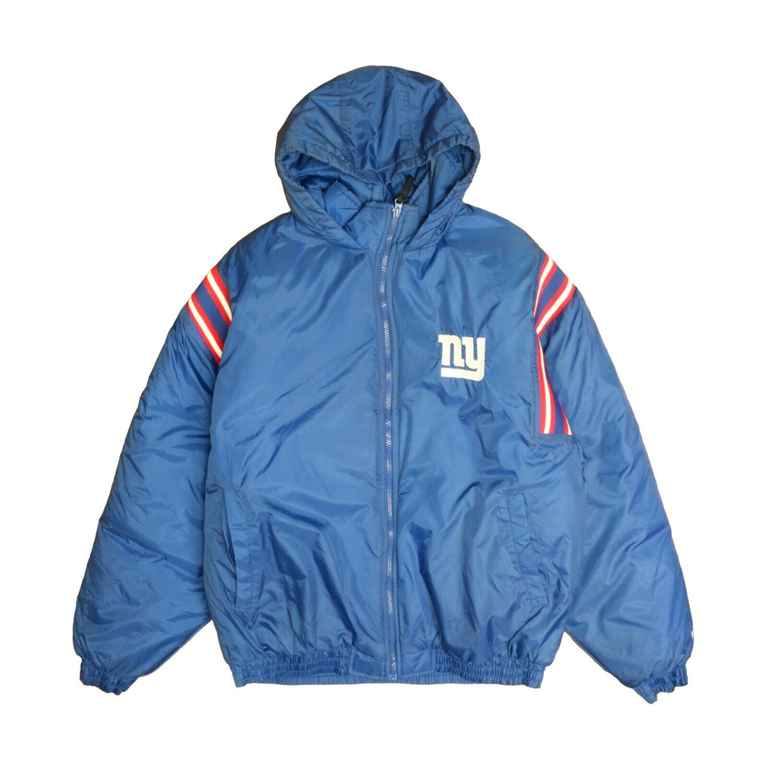 Vintage New York Giants Puma Puffer Jacket Size Large Insulated NFL