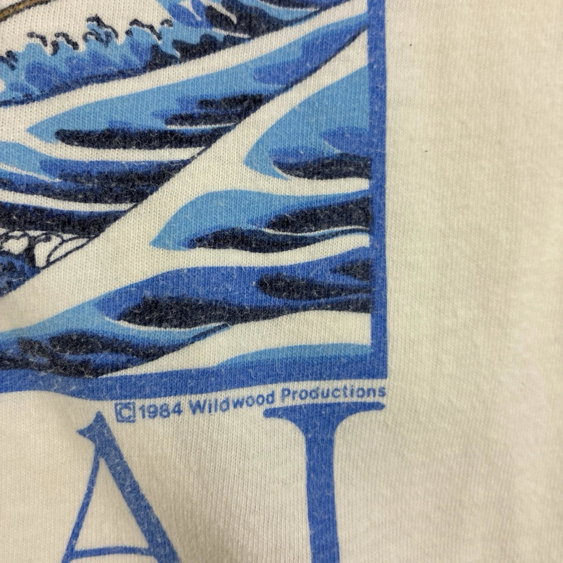 Vintage Hokusai Great Wave Off Kanagawa Art T-Shirt Size Large
