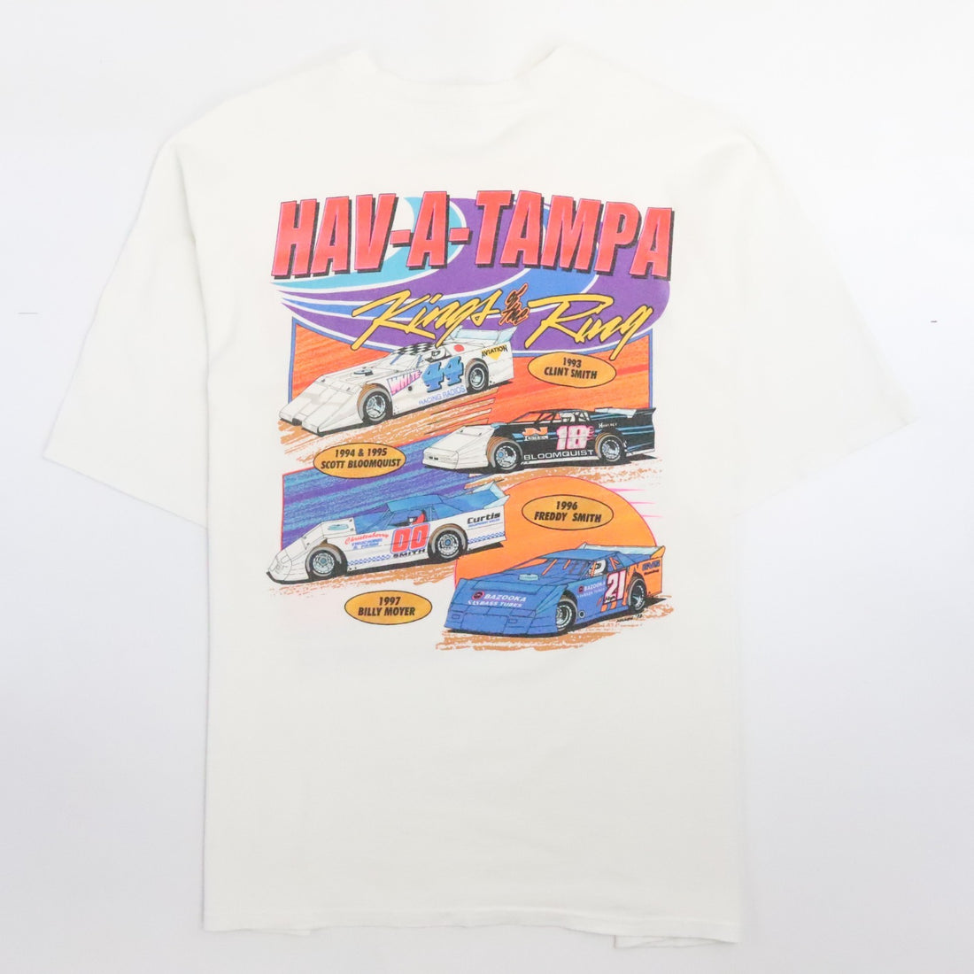 Vintage Hav-A-Tampa Dirt Racing Series T-Shirt Size 3XL
