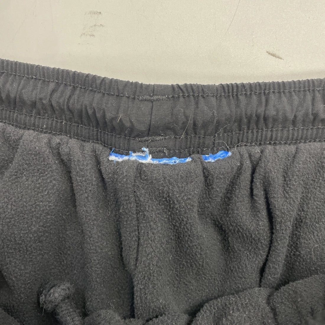 Vintage Adidas Nylon Track Pants Size Medium Fleece Lined