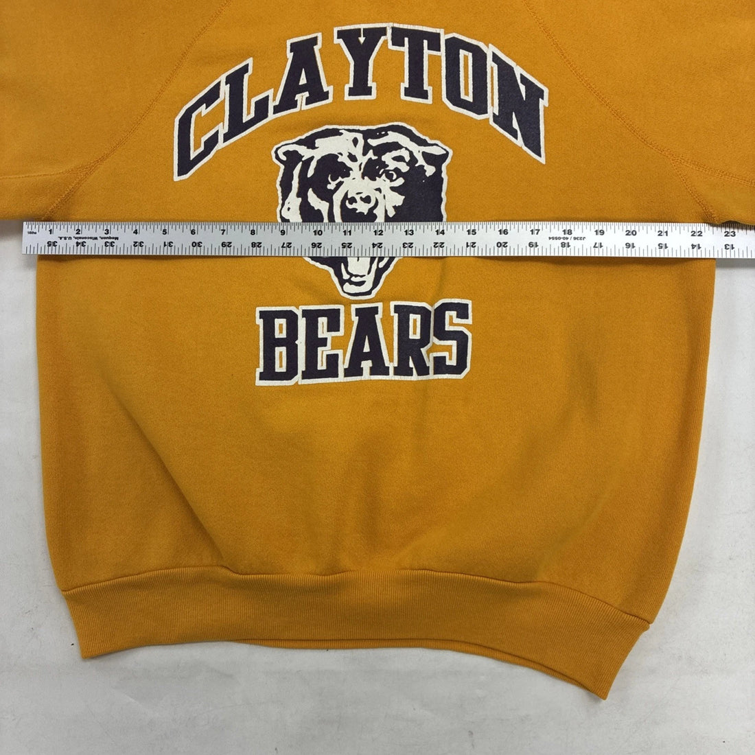 Vintage Clayton Bears Crewneck Sweatshirt Size XL 80s 90s