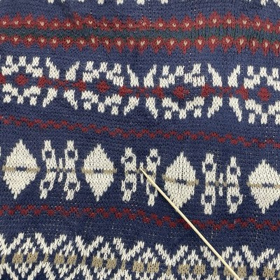 Vintage Puritan Crewneck Sweater Size XL Fair Isle