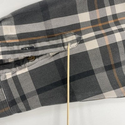 Carhartt Button Up Shirt Size 2XL Gray Plaid