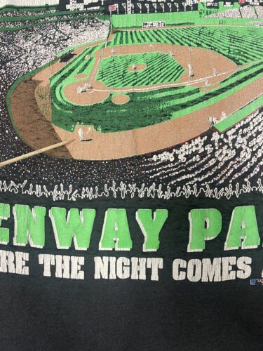 Vintage Boston Red Sox Fenway Park T-Shirt Size Large 1991 90s MLB –  Throwback Vault