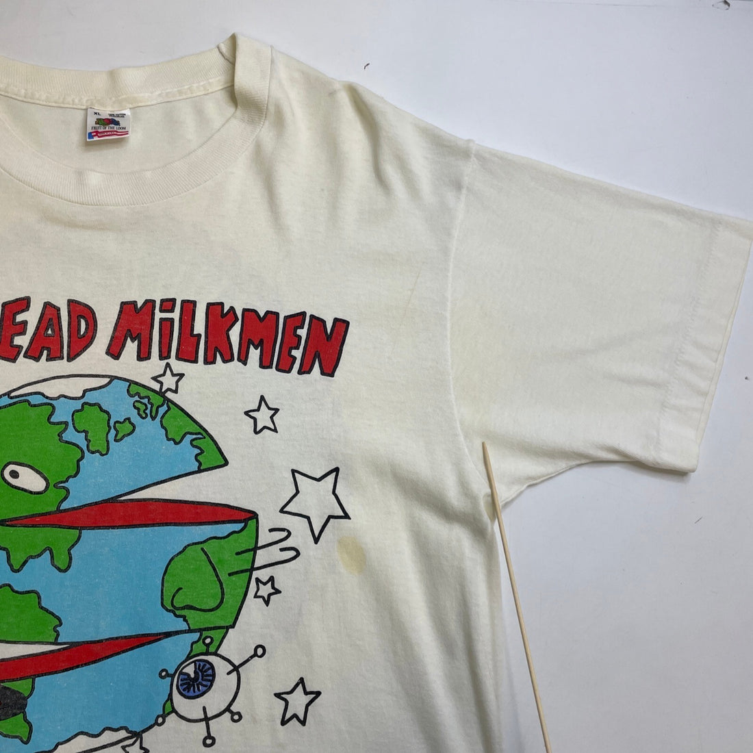 Vintage The Dead Milkmen Soul Rotation T-Shirt Size XL 1992 90s