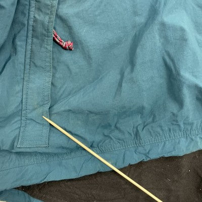 Vintage Columbia Pullover Windbreaker Light Jacket Size XL Teal