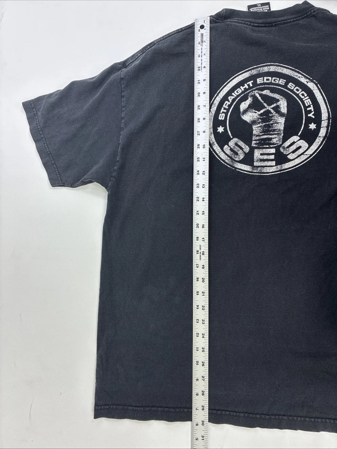 CM Punk Straight Edge Society Wrestling T-Shirt Size XL WWE