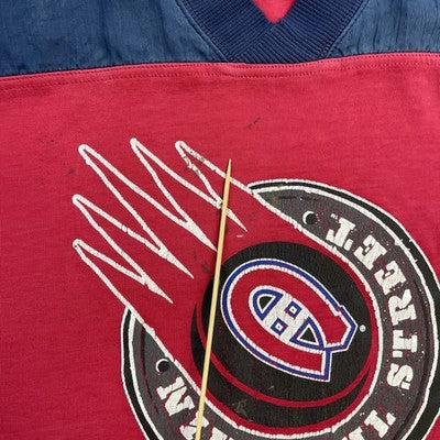 Vintage Montreal Canadiens Nike Sweatshirt Size Medium NHL
