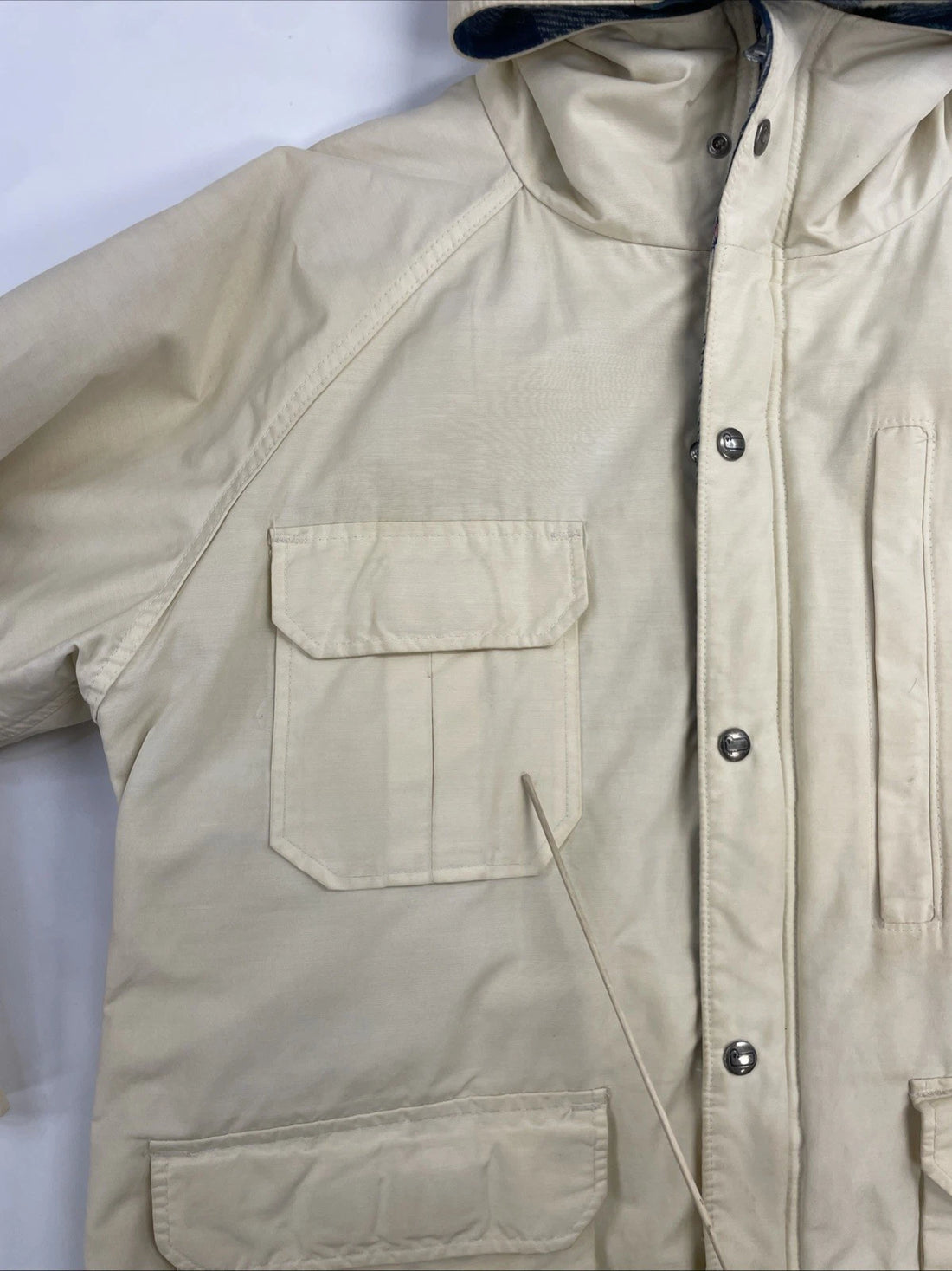 Vintage Woolrich Barn Coat Chore Work Jacket Womens XL Wool Lined