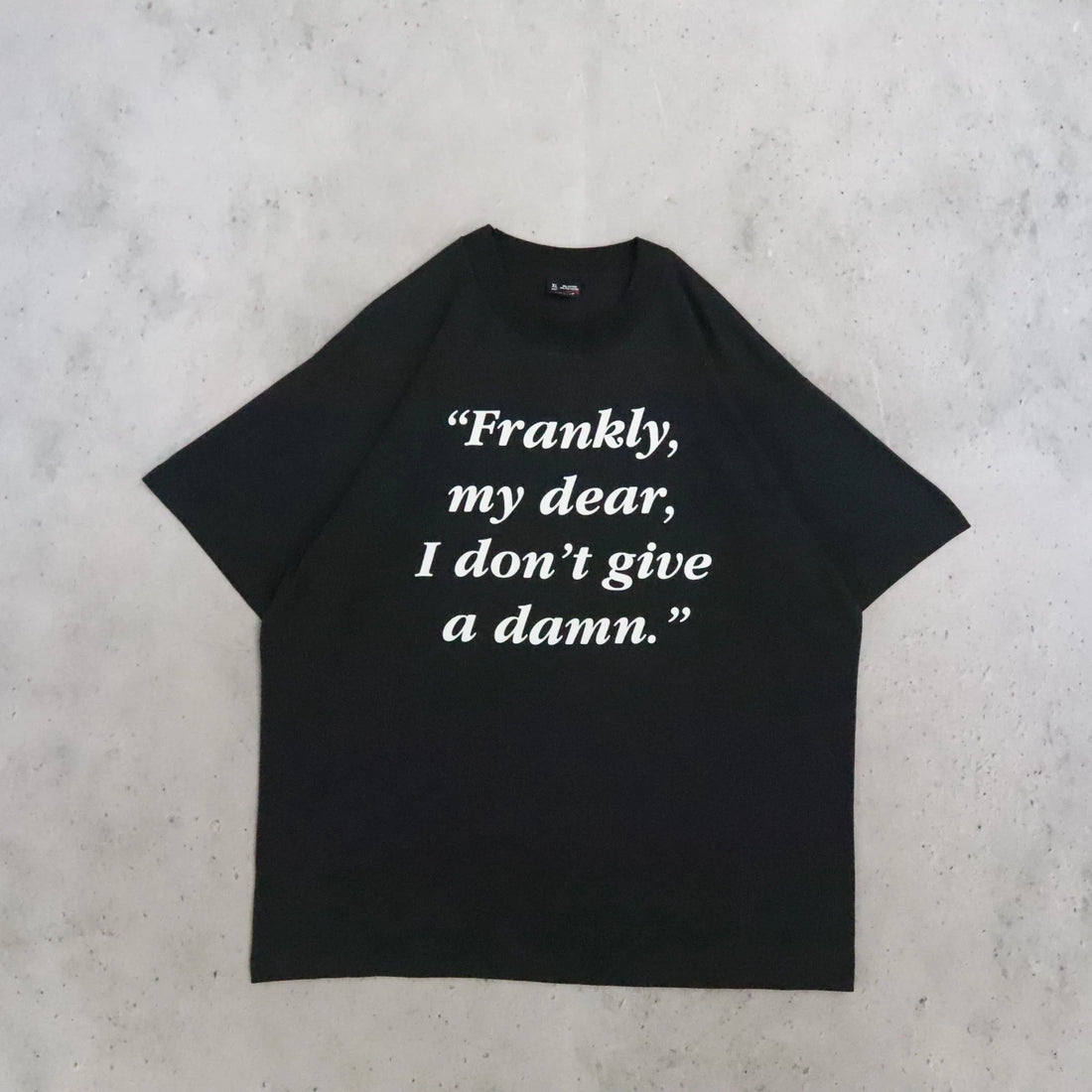 Vintage Frankly My Dear I Don't Give A Damn T-Shirt Size XL 90s