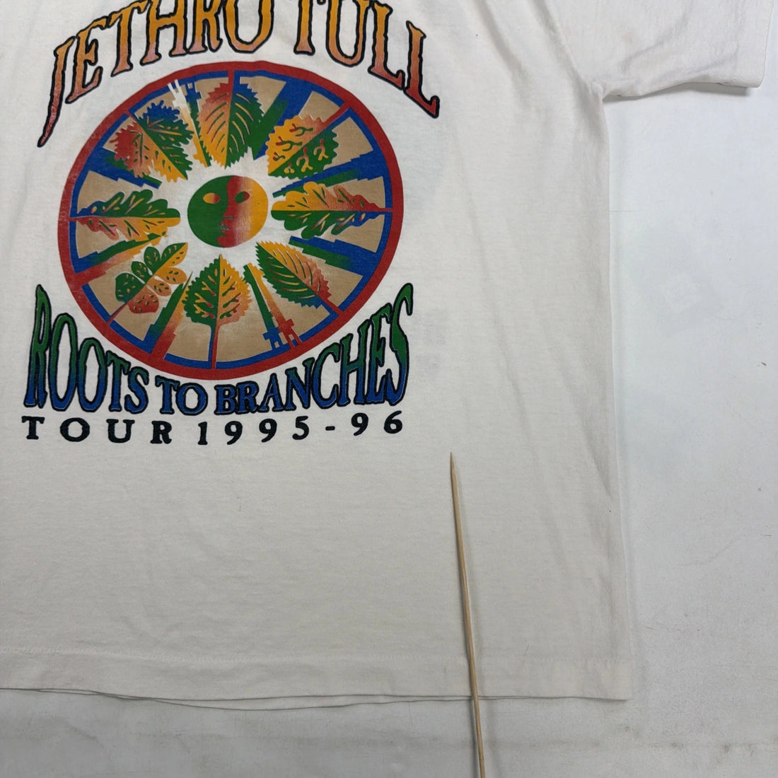 Vintage Jethro Tull Roots To Branches Tour T-Shirt Size Large 1996 90s