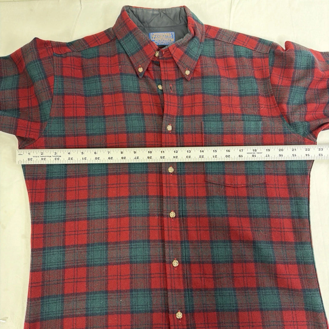 Vintage Pendleton Wool Fireside Button Up Shirt Size Medium