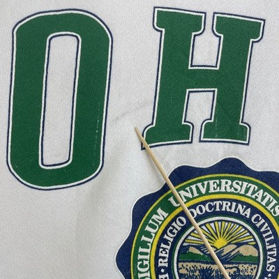 Vintage Ohio University Crest Crewneck Sweatshirt Size XL 90s