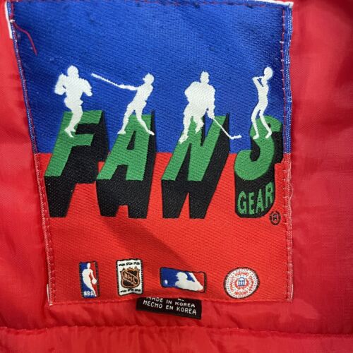 Vintage Cleveland Indians Puffer Jacket Size Large MLB