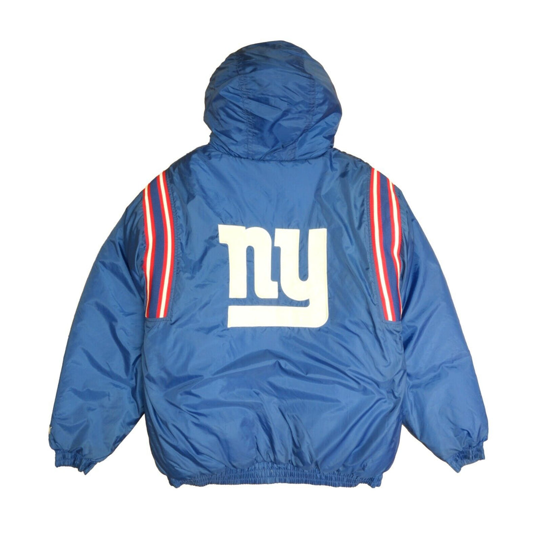 Vintage New York Giants Puma Puffer Jacket Size Large Insulated NFL