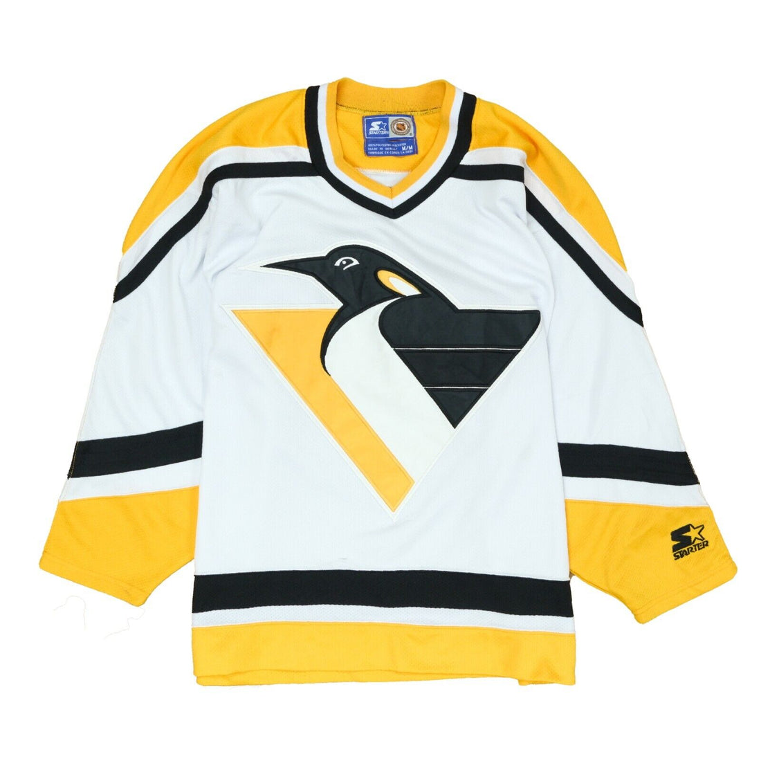 Pittsburgh Penguins Vintage Throwback White Jersey
