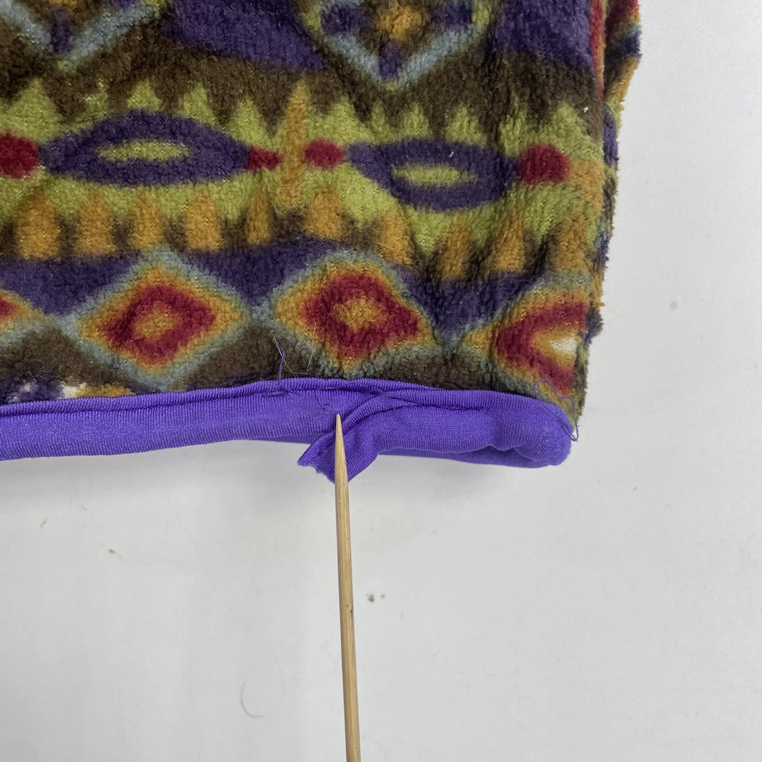 Vintage The Shirt Company Aztec Fleece Jacket Size Large