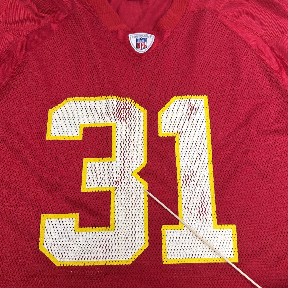 Vintage Kansas City Chiefs Priest Holmes Reebok Jersey Size XL NFL