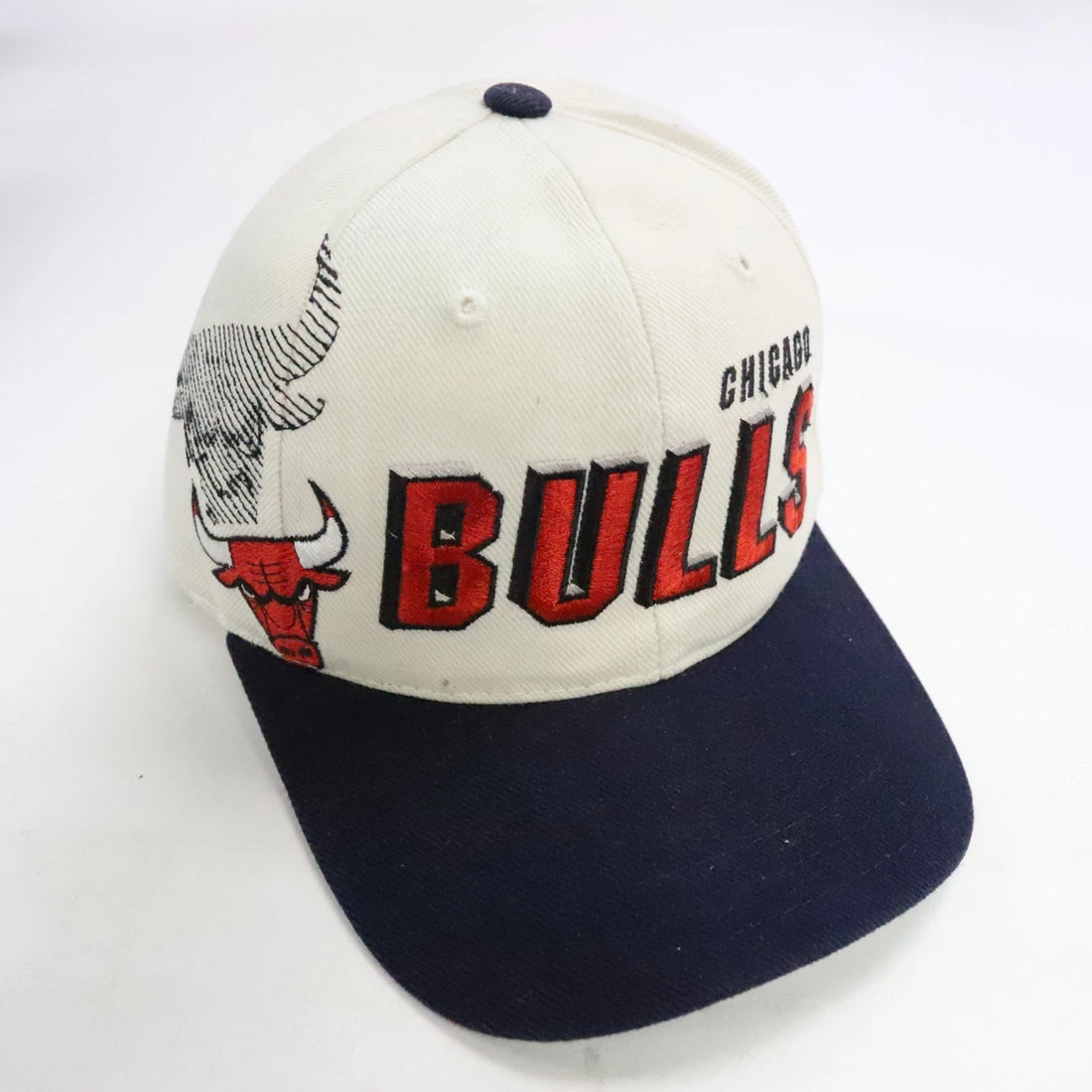 Vintage Chicago Bulls Shadow Sports Specialties Wool Snapback Hat OSFA NBA