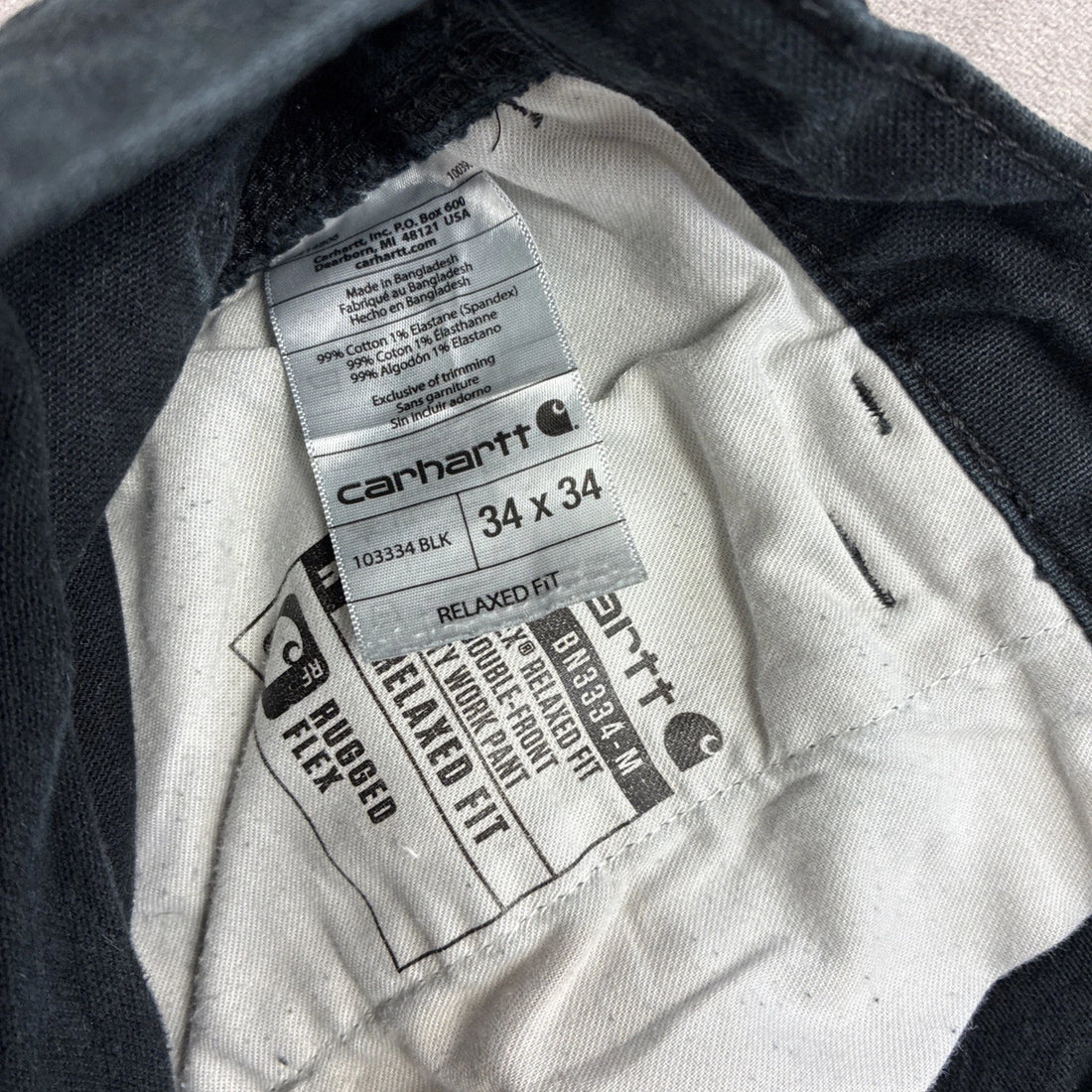 Carhartt Double Knee Work Pants Size 34 X 34