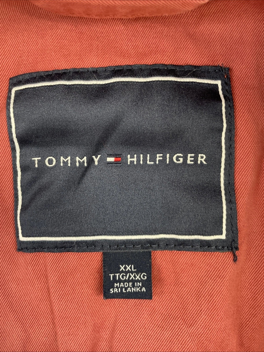Tommy Hilfiger Harrington Jacket Size 2XL Red