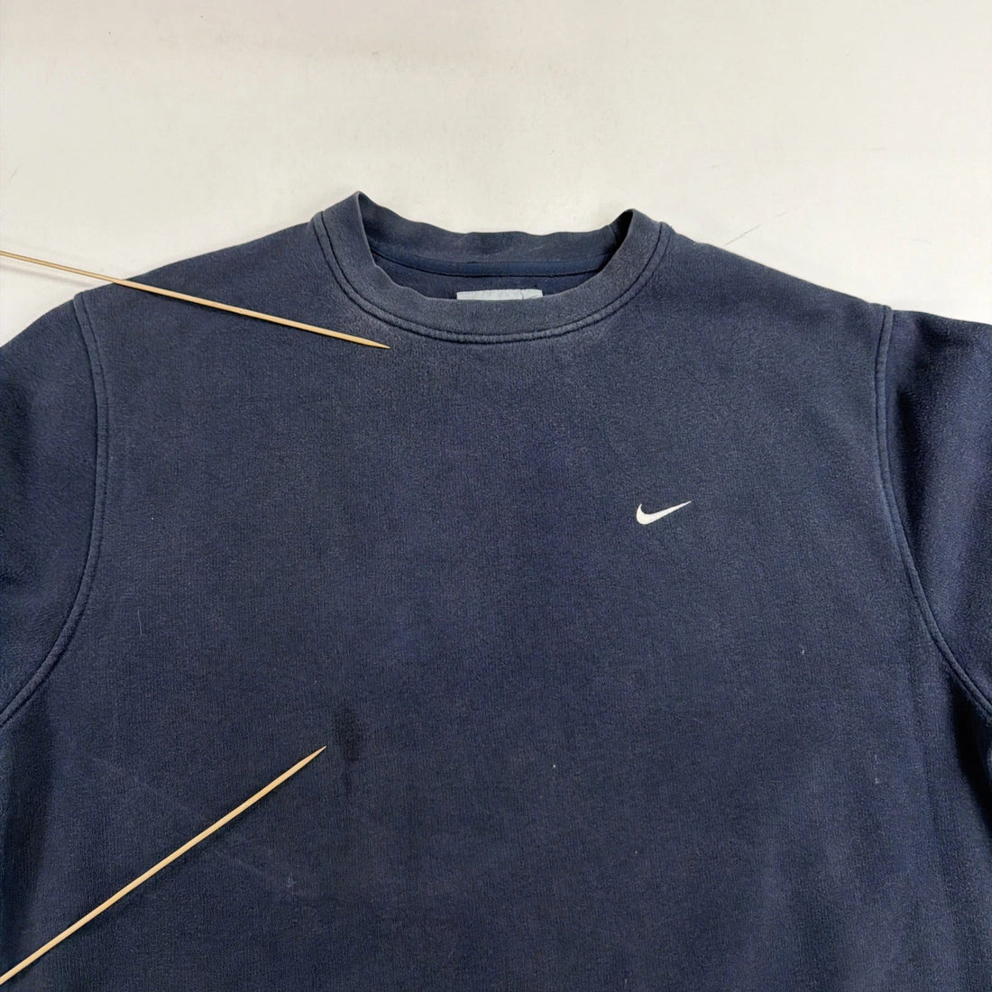 Vintage Nike Crewneck Sweatshirt Size Medium Blue Embroidered