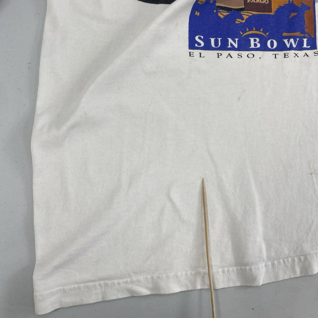 Vintage Minnesota Golden Gophers Football Sun Bowl T-Shirt Size XL 1996 NCAA