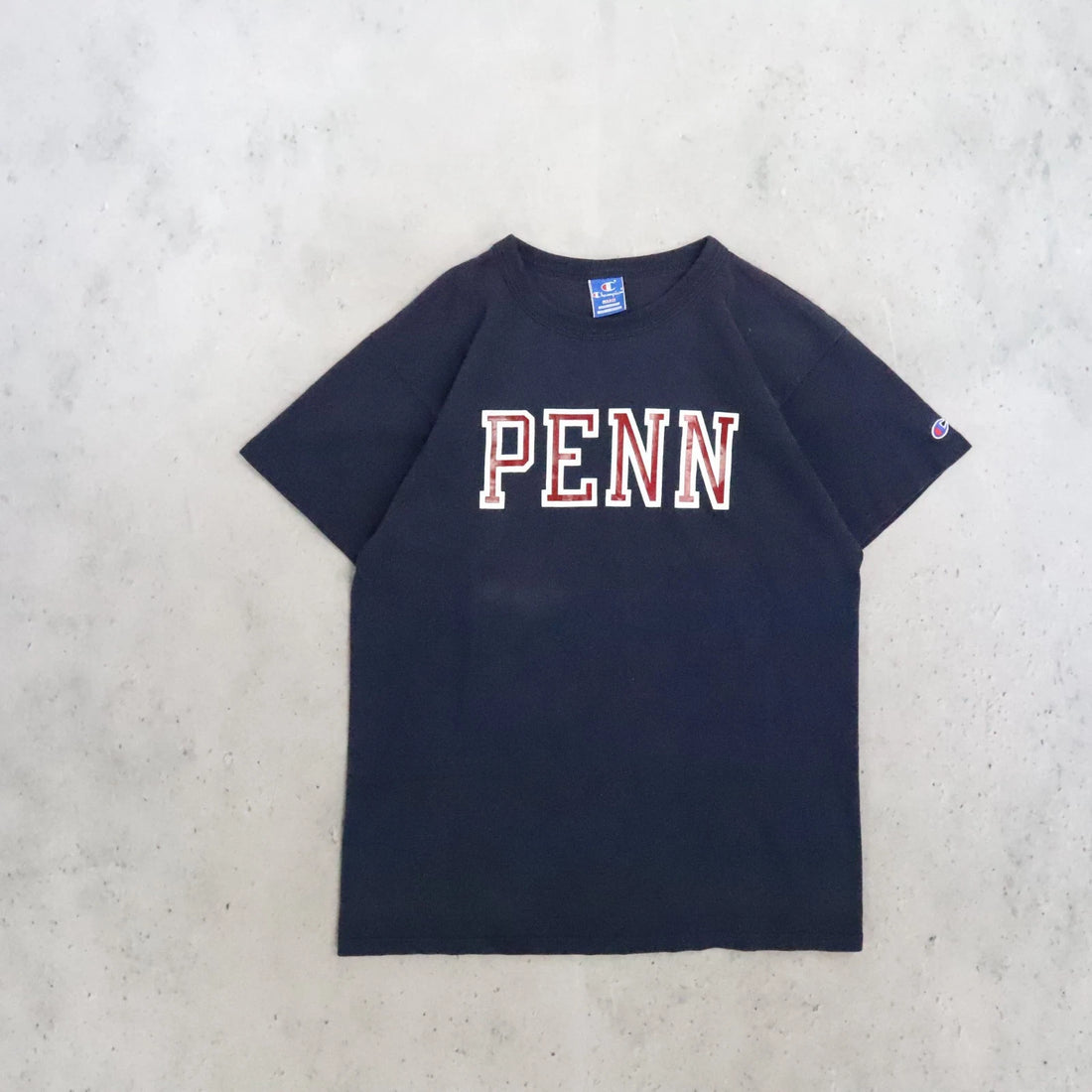 Vintage Penn Champion T-Shirt Size Large 80s NCAA