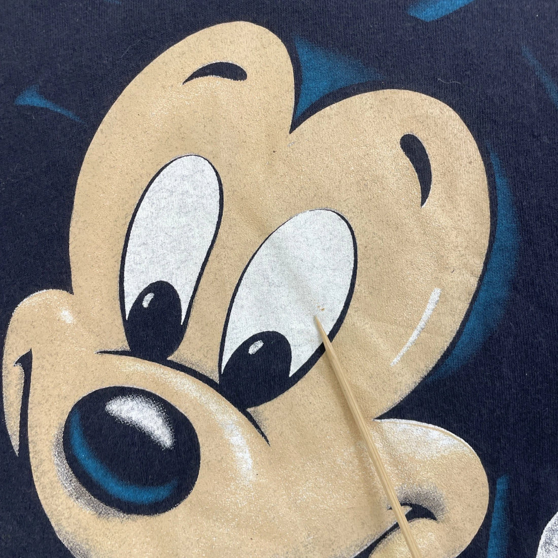 Vintage Mickey Mouse Disney T-Shirt One Size Double Sided 90s