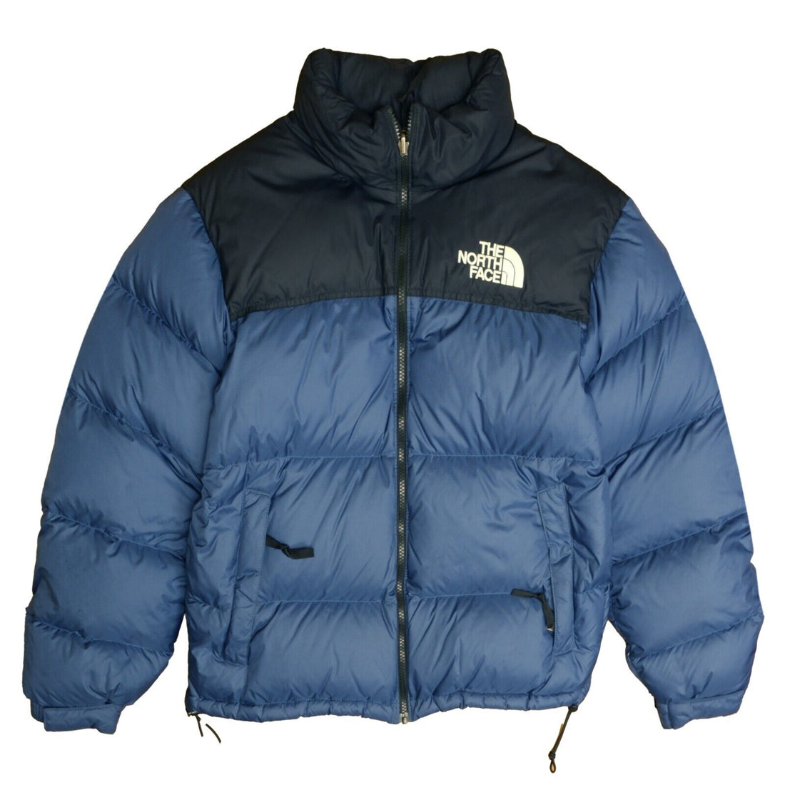 The North Face Nuptse Puffer Jacket Size Medium Blue 700 Down Insulated