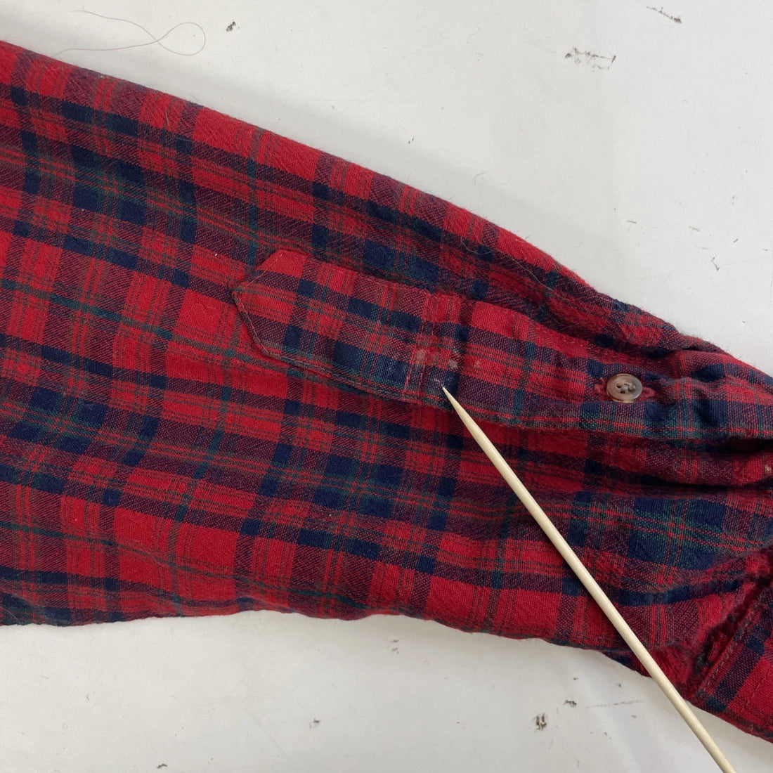 Vintage Pendleton Wool Fireside Button Up Shirt Size Large Red Plaid