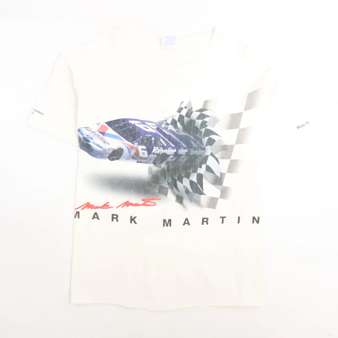 Vintage Mark Martin Valvoline Breakthrough Racing T-Shirt Size XL