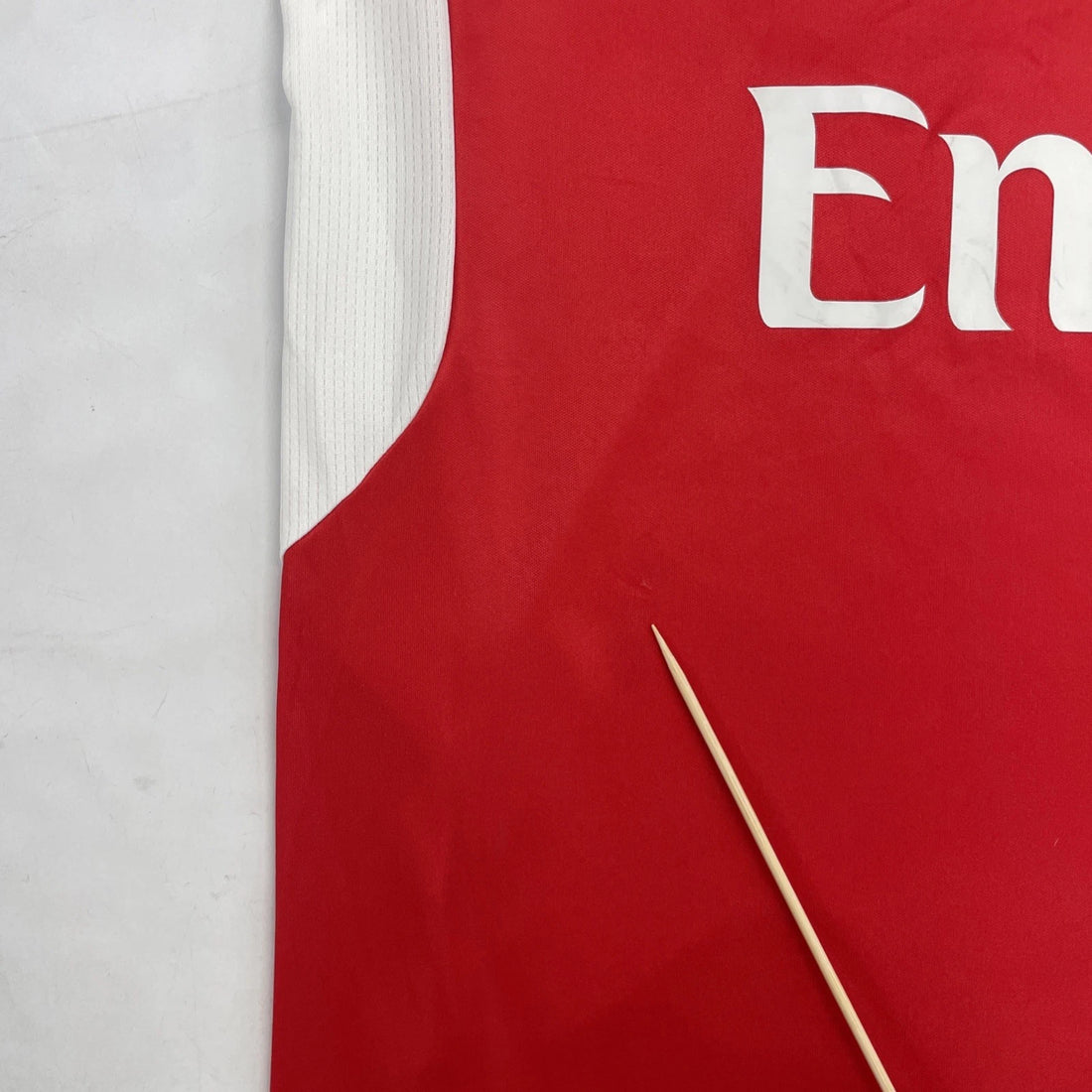 Arsenal FC Fly Emirates Puma Soccer Football Jersey Size Large