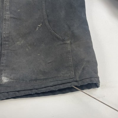 Carhartt Canvas Arctic Work Jacket Size XL Black