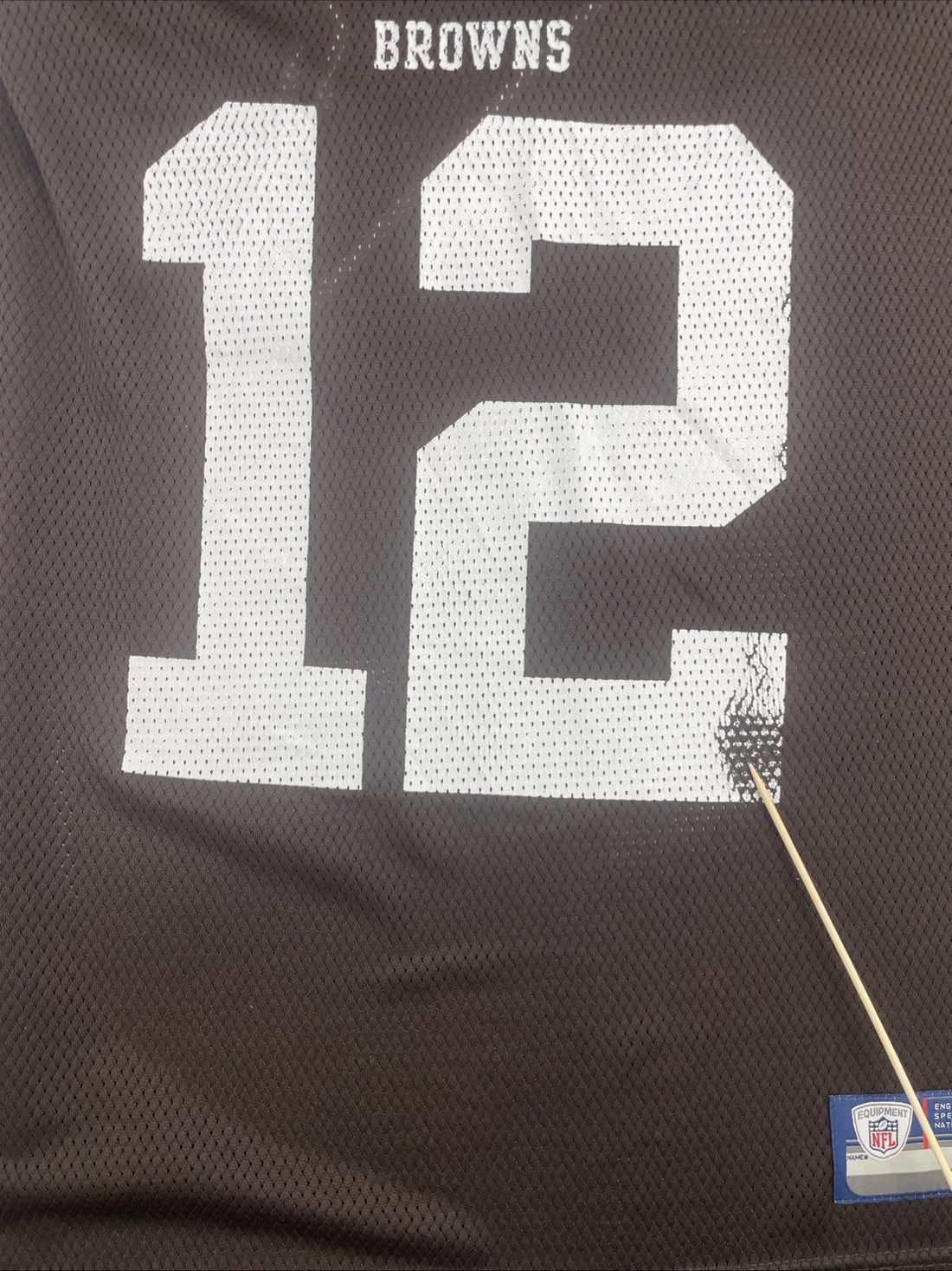 Vintage Cleveland Browns Colt McCoy Reebok Jersey Size Large NFL