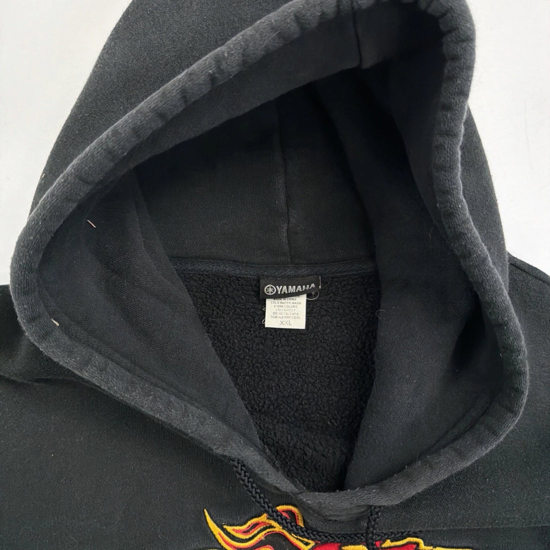 Vintage Yamaha Star Flame Sweatshirt Hoodie Size 2XL Y2K