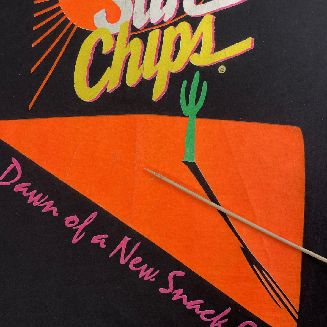 Vintage Sun Chips T-Shirt Size XL Snack Promo 90s