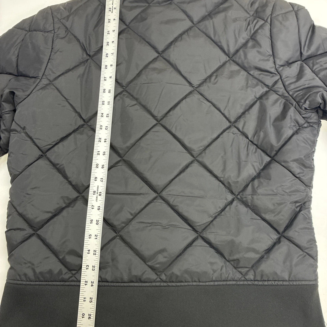 Dickies Quilted Bomber Work Jacket Size Medium Black