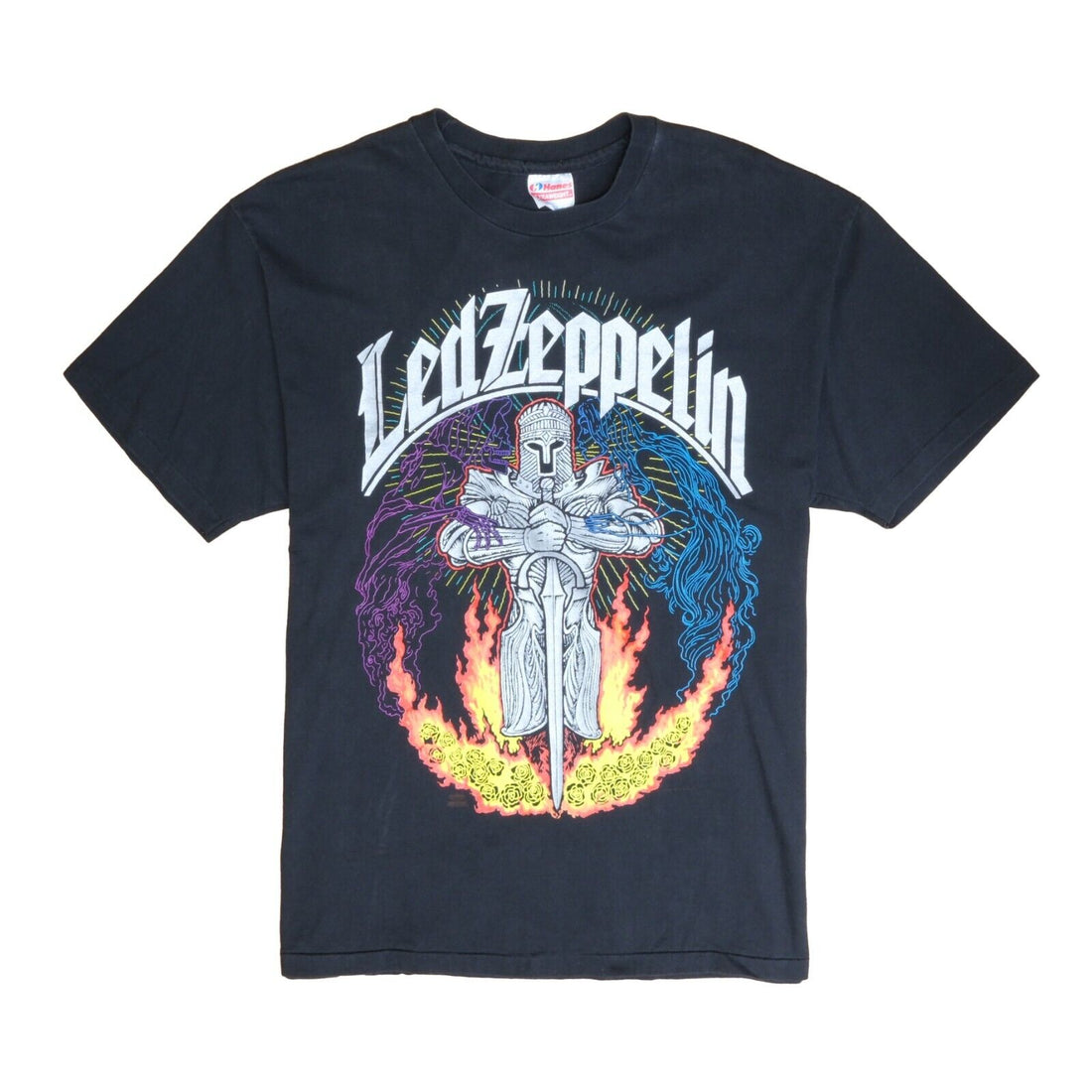 Vintage Led Zeppelin Let The Music Be Your Master T-Shirt Size XL Band Tee 90s