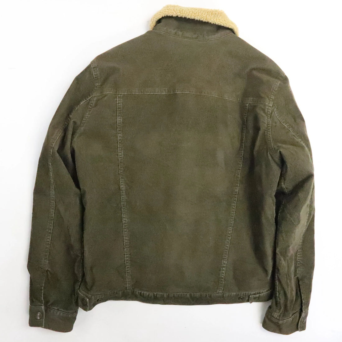 Gap Sherpa Lined Corduroy Trucker Jacket Size Medium