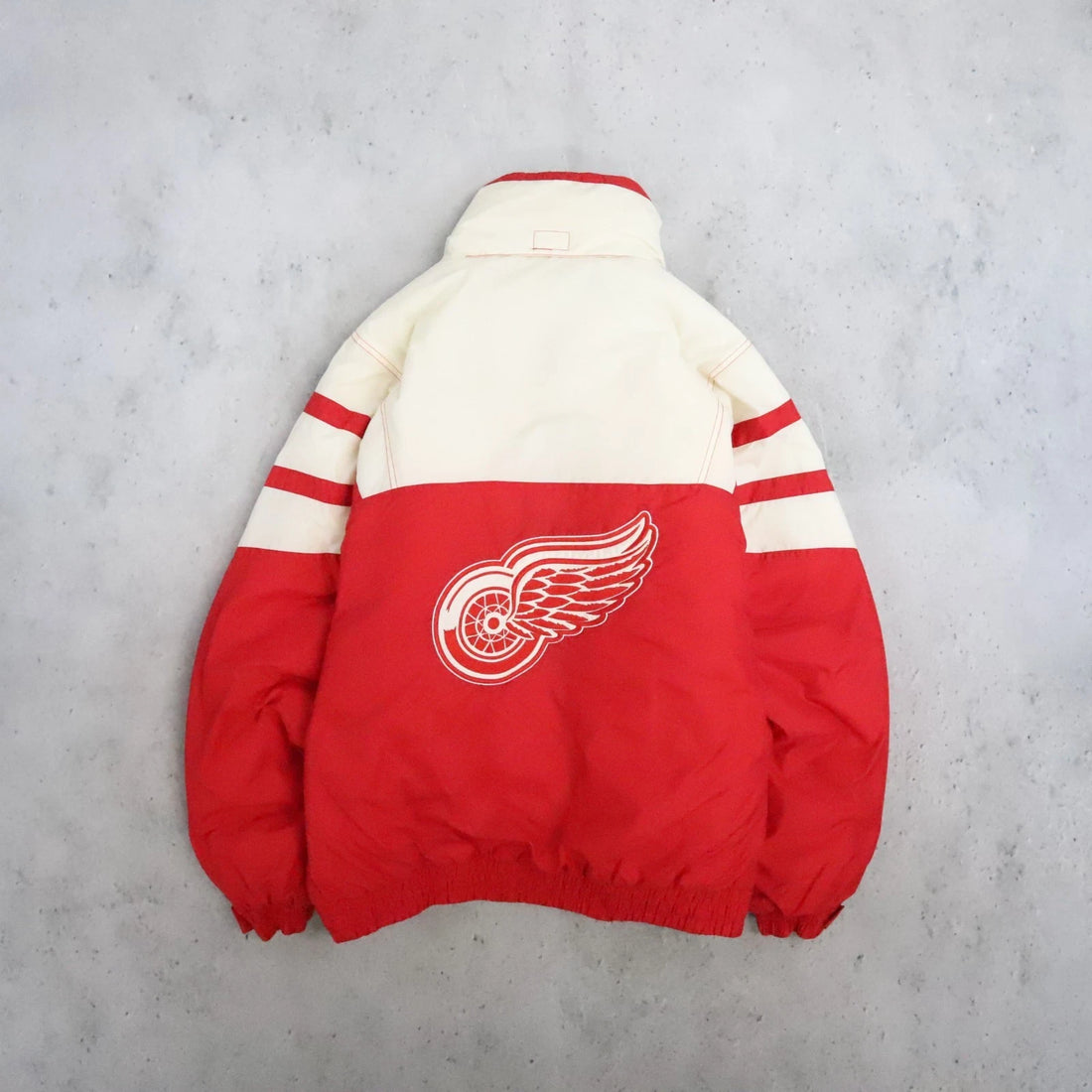 Vintage Detroit Red Wings Puffer Jacket Size 2XL NHL