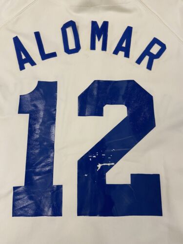 Vintage Toronto Blue Jays Roberto Alomar Authentic Jersey Size 44 Diamond MLB