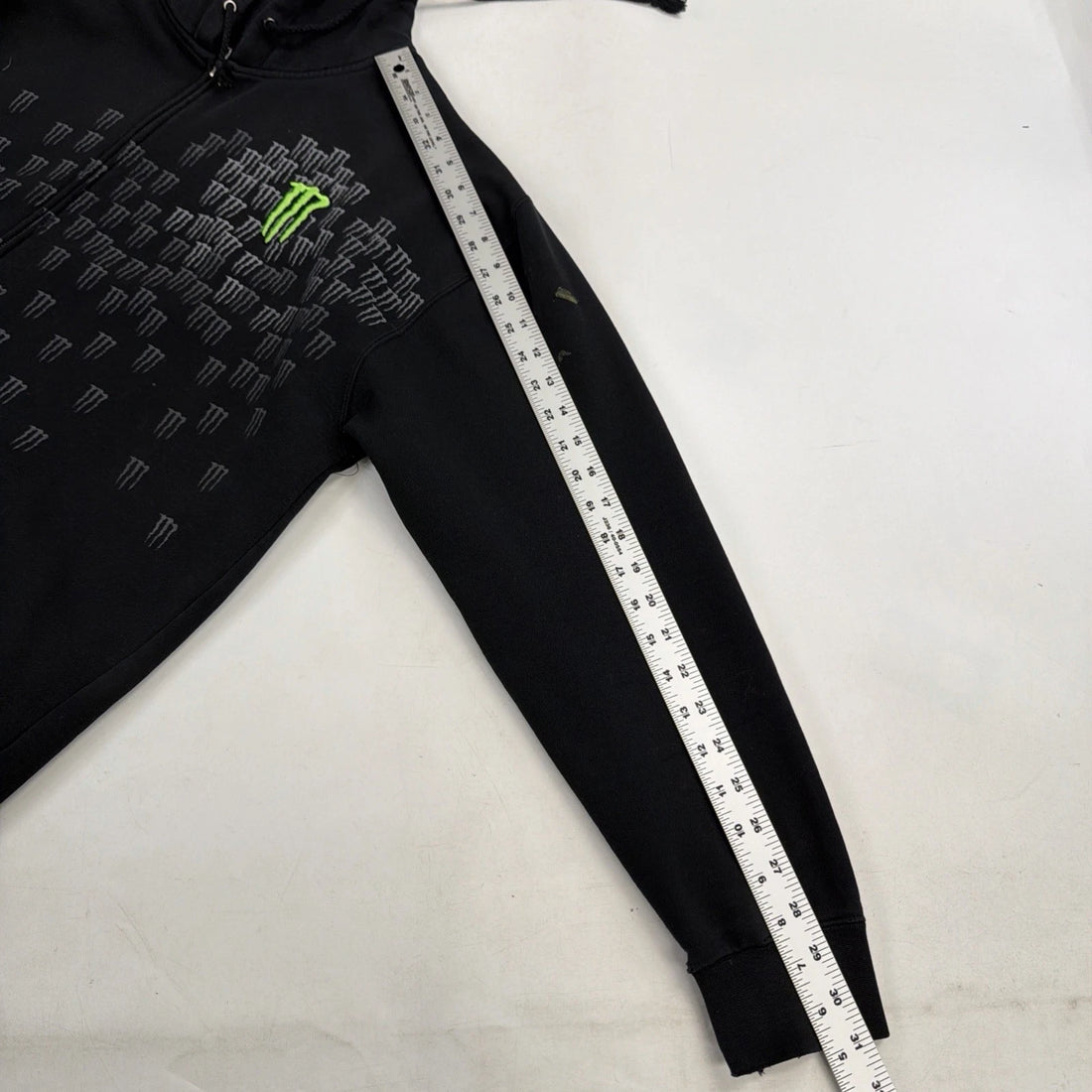 Monster Energy Full Zip Sweatshirt Hoodie Size XL