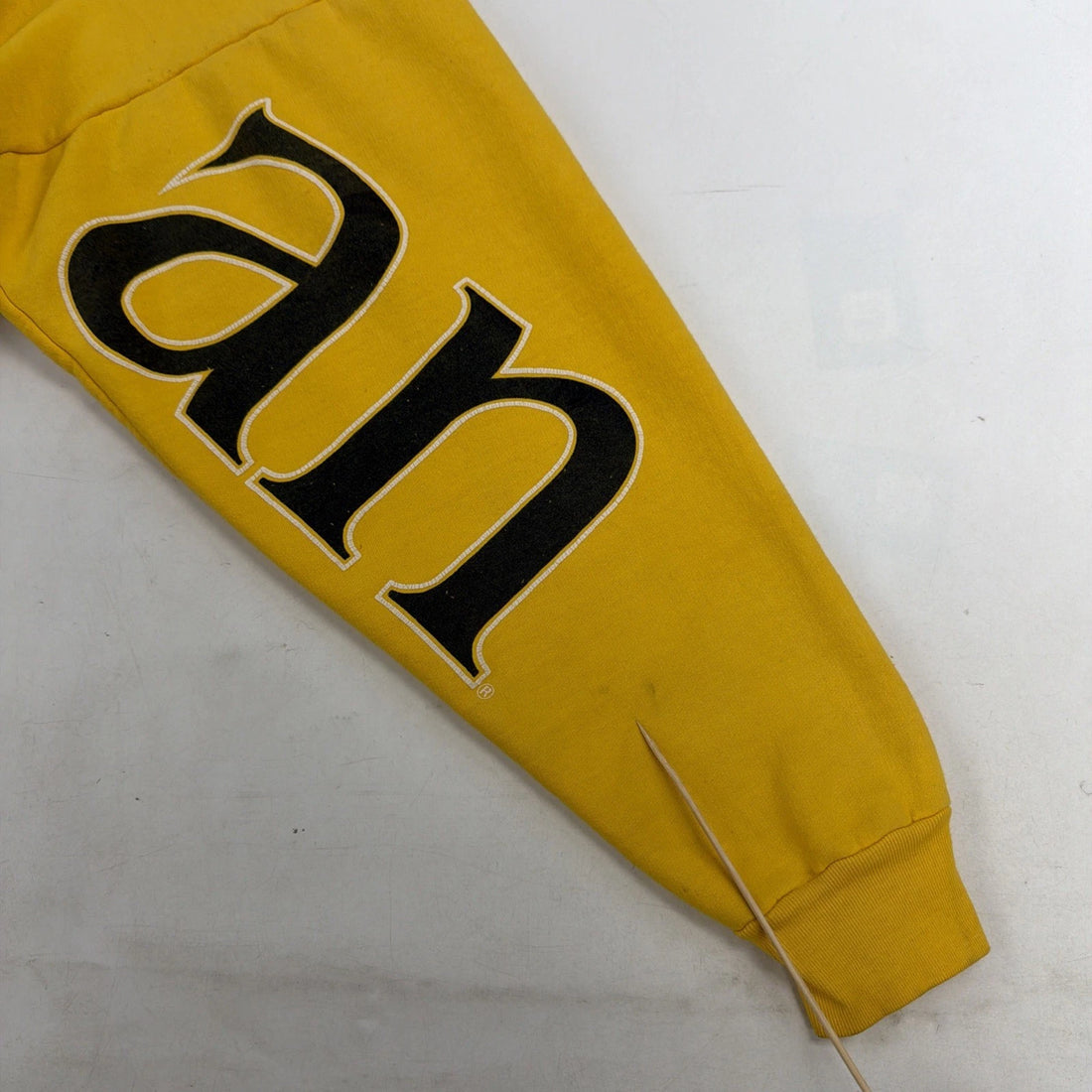 Vintage Michigan Wolverines Spell Out Sweatshirt Hoodie Size XL 90s NCAA