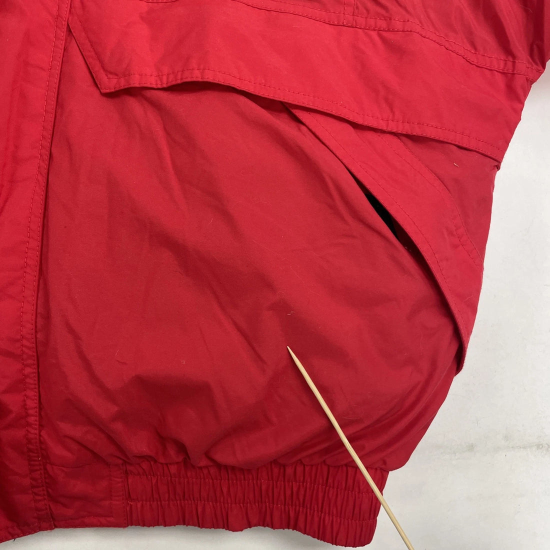 Vintage Eddie Bauer Puffer Bomber Jacket Size Large Reversible Insulated