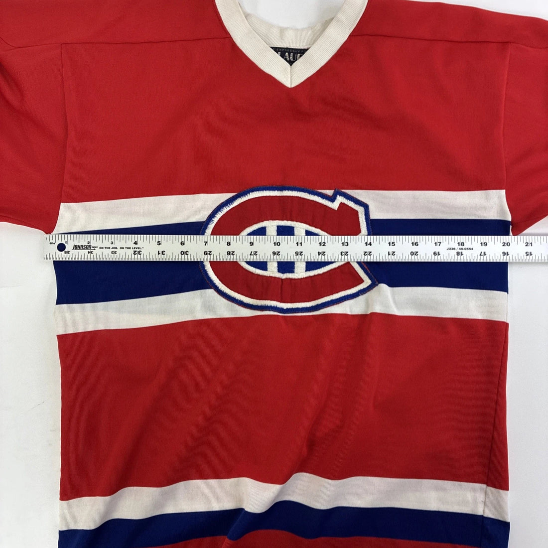 Vintage Montreal Canadiens Steve Shutt Doug Laurie Jersey Size Small 70s 80s NHL