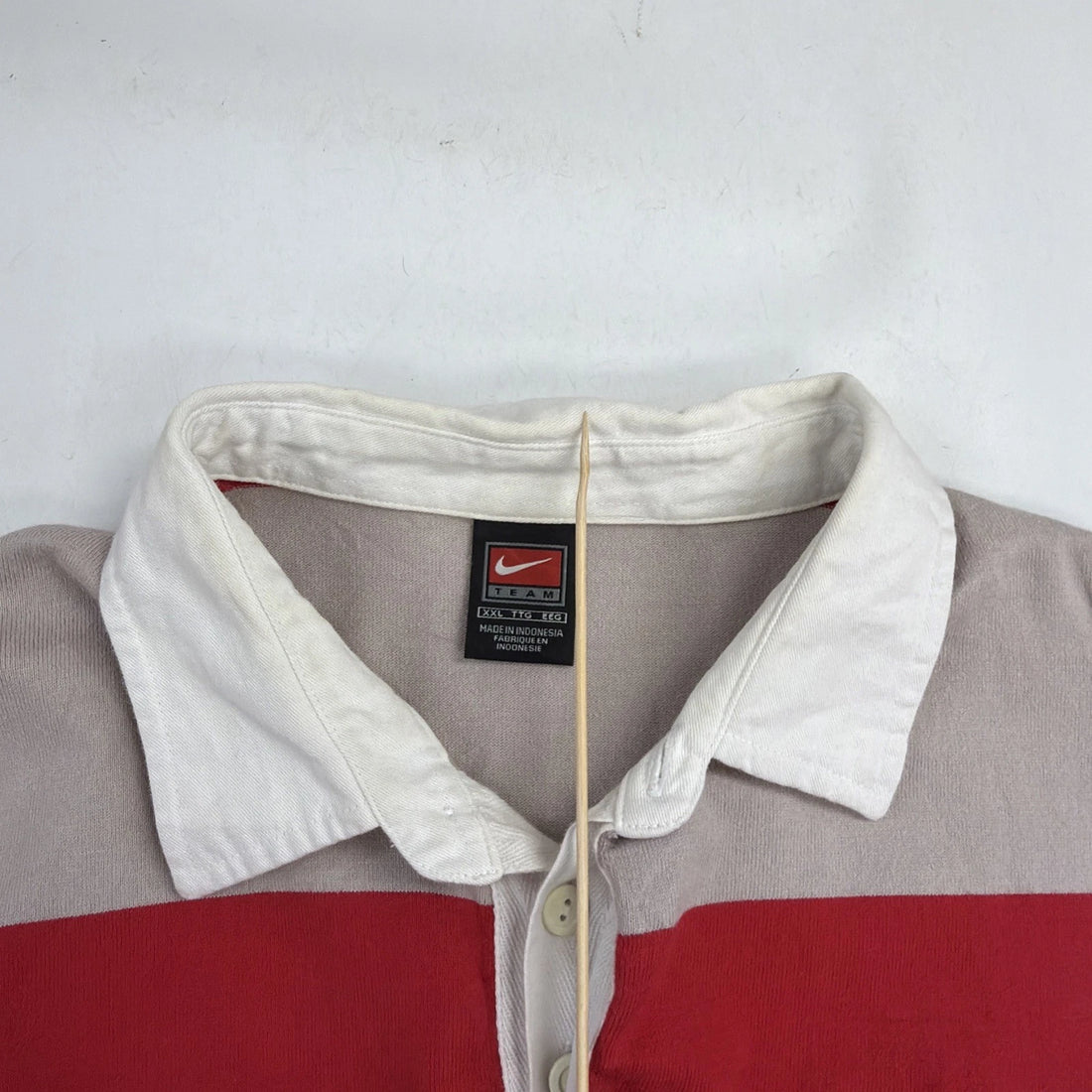 Vintage Ohio State Buckeyes Nike Rugby Shirt Size 2XL NCAA